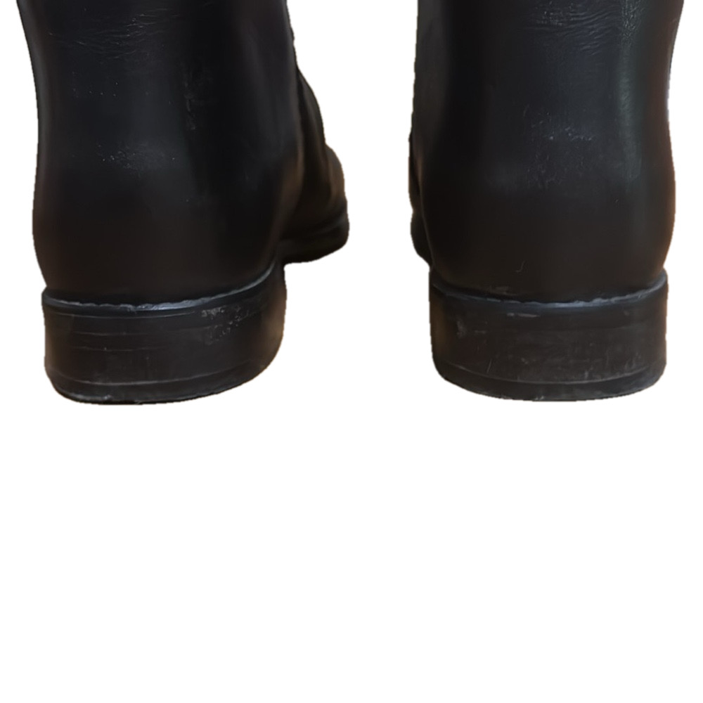 Sleek Black Knee-High Heeled Boots for Women - Picture 4 of 16